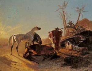Theodor Horschelt Auf Holz Aufgezogen France oil painting art